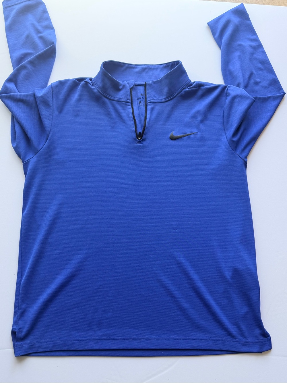 Nike Royal Blue Dri-FIT 1/4 Zip Pullover
